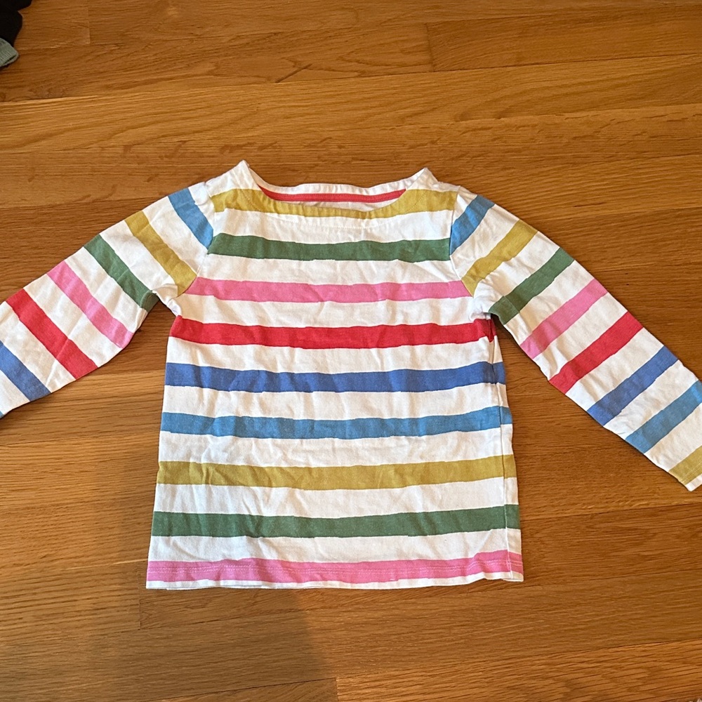 Boden Girls 3/4-sleeve, boatneck shirt